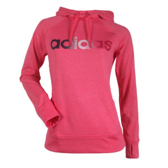 adidas Tops - Adidas climawarm hoodie - size small